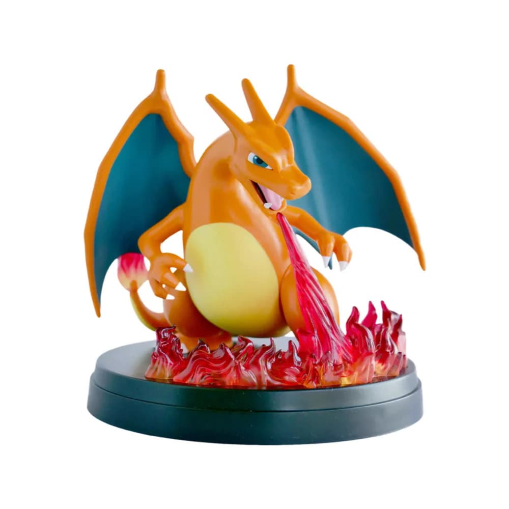 La figurine Dracaufeu offerte au champion du Tournoi Pokémon Day du 25 février 2025 chez Gaming & Caux à Caux (Hérault). Une récompense épique pour un dresseur de légende !